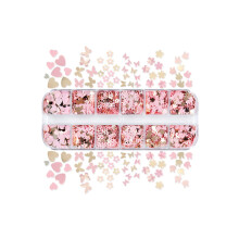 12 Grids Epoxy Resin Fillings Jewelry Making Accessories Sequins Nail Art Decor