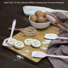 Kitchen Utensil Set, Silicone Cooking Utensils, Featuring Easy to Clean and Dishwasher Safe Performance, Versatile Kitchen Tools with Fashionable