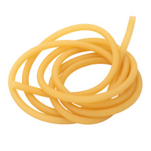 Latex-Gummiband 2m, Hoch elastischer Naturkautschuk für Schleudern & Fitness