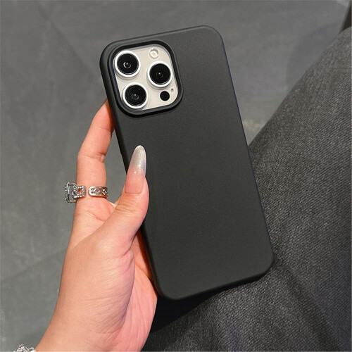 Soft Silicone Case for iPhone 16 Pro Max with Flexible Camera Protection and Comfortable Grip