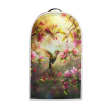 Kitchen Blender Dust Covers – Dustproof & Spill-Proof, 15.94"H x 9.45"L x 7.28"W, Hummingbird & Flower Design