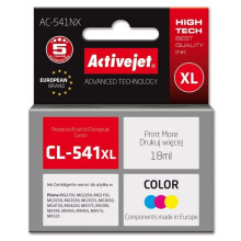 Activejet Printercartridge Inkt AC-541NX (vervanging Canon CL-541XL | Supreem | 18 ml | cyaan, geel, magenta)