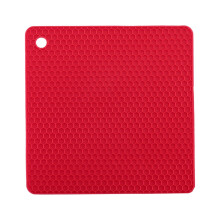 Square Silicone Honeycomb Mats, Heat-Resistant Pot Holders & Trivets for Kitchen, Microwave, Table – Stylish Home Decor, Compatible with All
