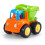 Mini Excavator Toy, Scale Trucks Tractor Pull Wire Car Construction Vehicles 1