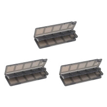 3X Black 8 in One Game Card Memory Card Case for  PS Vita