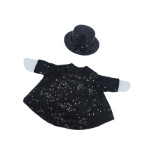 Pack Of 1 Funny 23Inch Porch Geese Outfit With Hat For-Black