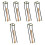 6Pcs Billiards Table Pocket Rails Billiard Table Slide Track Lightweight Billiards Tool Accessories Falling Rails Replace C 1