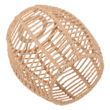 Light Bulb Cover: Khaki Iron Shade Compatible with E27 Bulb - Rustic Design for Homeowners 1Pcs