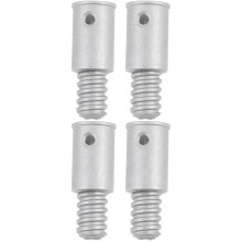 Broom Handle Extension Adapter Threaded End 4 Pcs