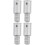 Broom Handle Extension Adapter Threaded End 4 Pcs 1