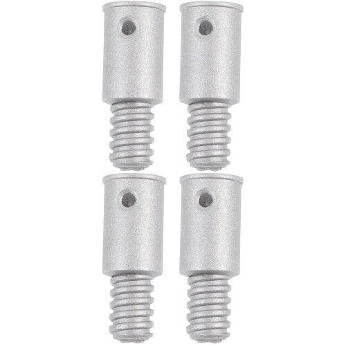 Broom Handle Extension Adapter Threaded End 4 Pcs
