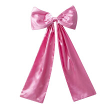 Extra Large Red Satin Bow Tree Topper 117 cm