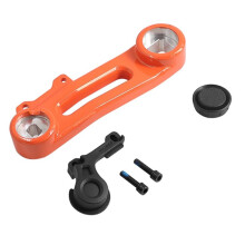 Bras de Levier D'Amortisseur Avant OXO avec Couvercle de Force de Bras, Pièces de Réparation pour Scooter Électrique, Orange.