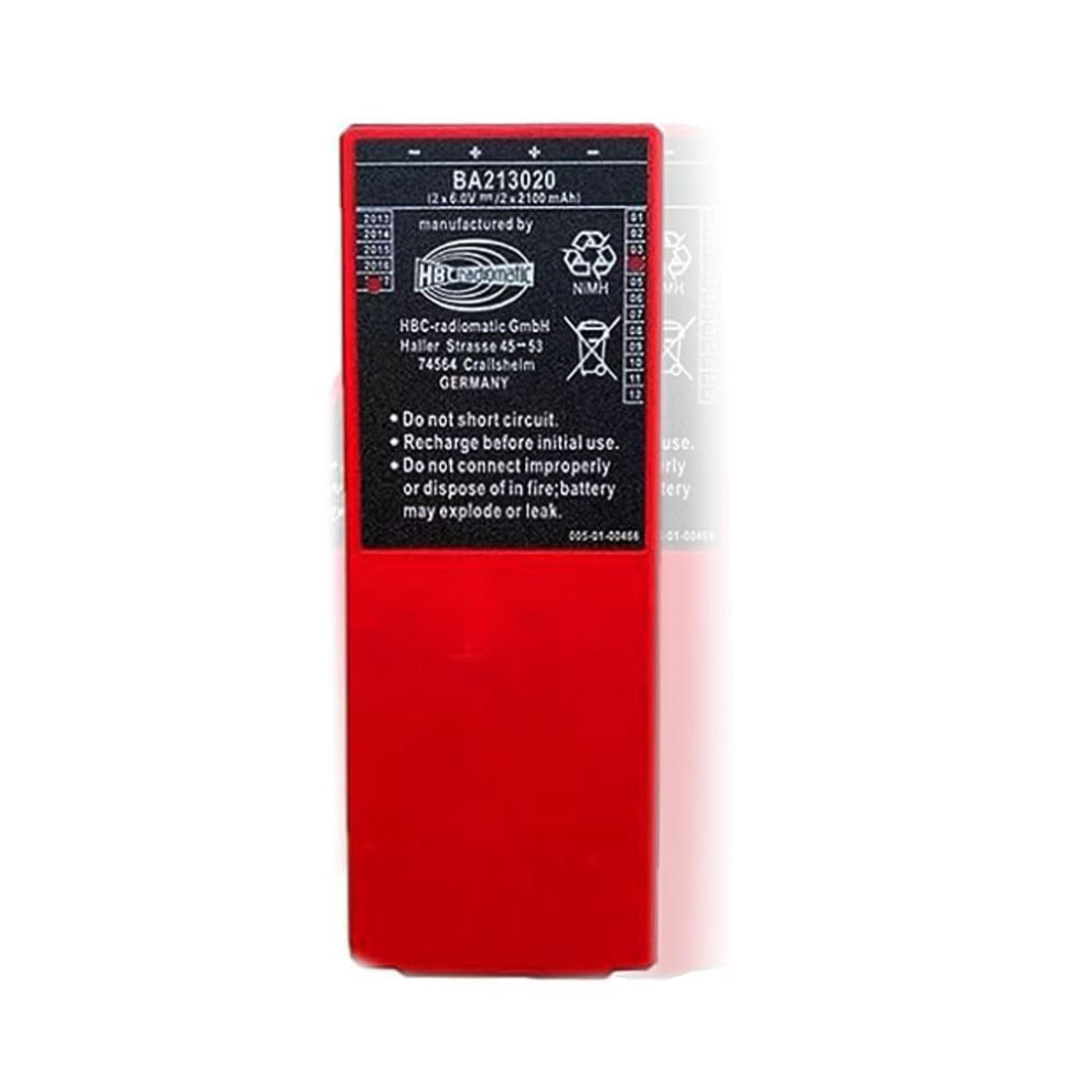 1 Pack Ba213020 6V 2100Mah Nimh Rechargeable Battery For Hbc Crane Remote Control With Long Cycle Life 9771547592747