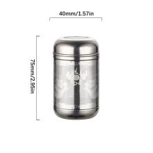 Casa, Giardino e Utensili Gadget Cucina Sala da pranzo Indispensabile Filtro da tè isolato in acciaio inossidabile per l'estate Uso domestico,