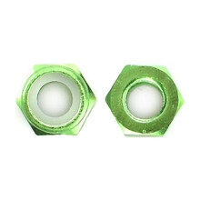 4 buc piulițe colorate din aliaj de aluminiu M2M3M4M5 nailon inserție piuliță de blocare autoblocantă hexagonală piulițe hexagonale blocare