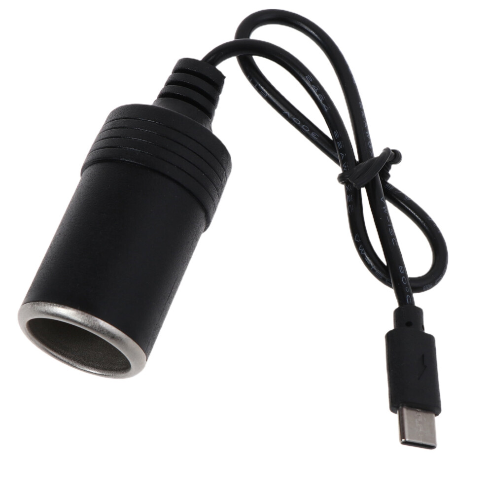 Cigarette Lighter Plug To Type C Usb-C Charger Cable 12V 36W Auto Interior Cable 9028731003641