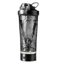 New Electric Protein Powder Mixing Cup Automatic Milk Coffee Protein Water Bottle Kitchen Accessories Black