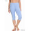 Plus Size Essential Basic Bomuld Spandex Stretch Leggings Under Knæene 15" Længde 1