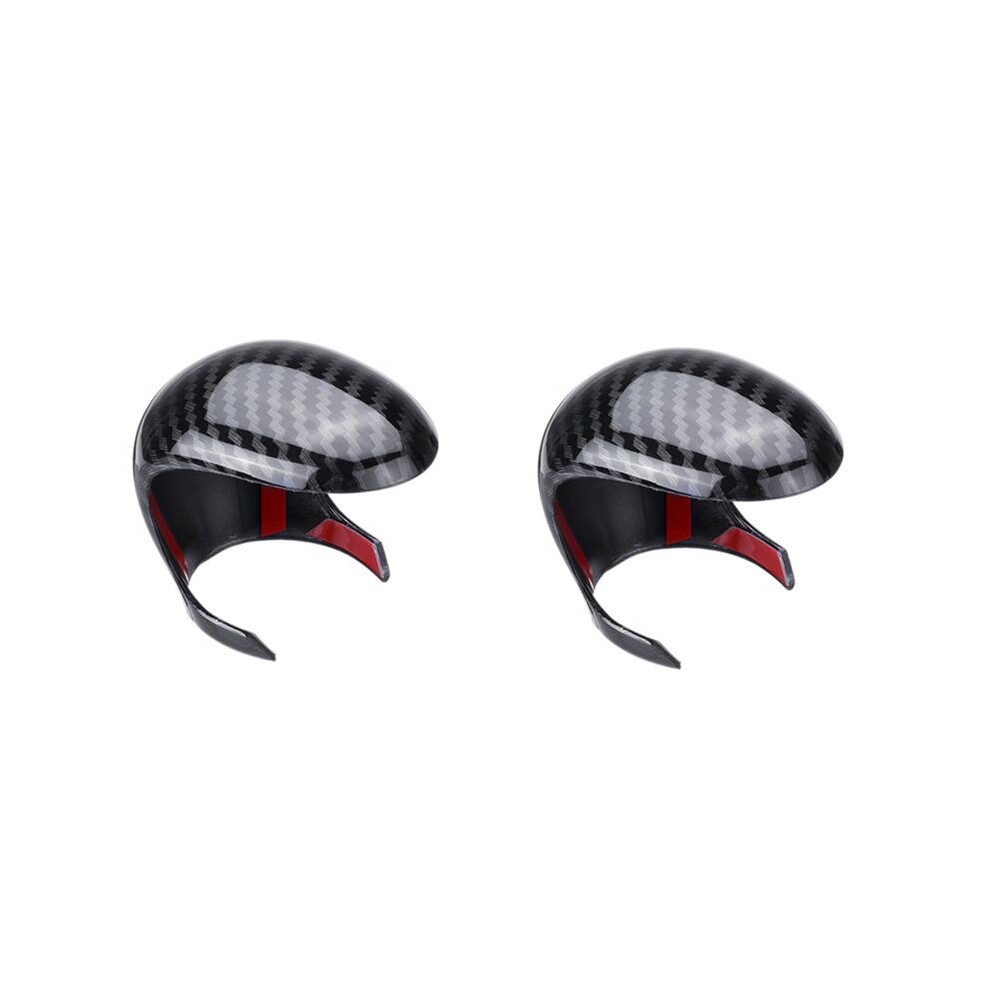 2X For Chr C-Hr 16-19 Carbon Fiber Shift Knobs Shift Lever Gear Shift Decorate Cover Trim 6032587358780