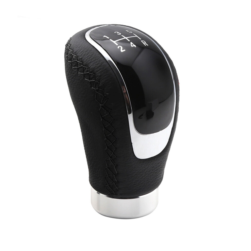 Shift Knob 5 Speed Stick Shift Handle, Leather Universal Gear Shifter Knobs Fit Manual Vehicle 9028731718255