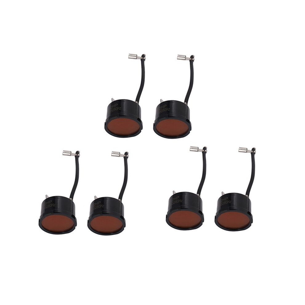 6Pcs 1/2Hp 375W Refrigerator Thermal Overload Protector Compressor Replacement Part For Refrigerator, Wine Center 6032391534004
