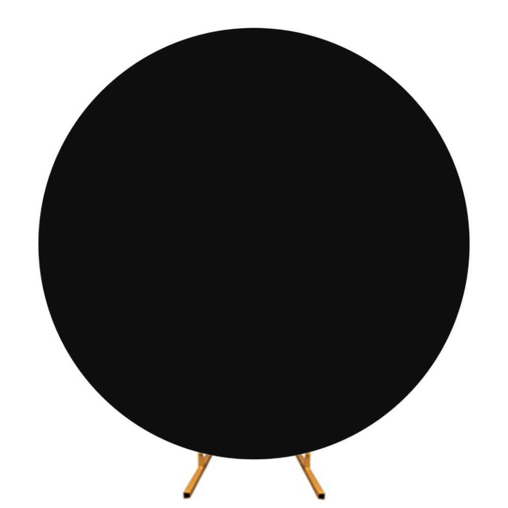 Round Arch Stand Cover With Elastic Bands Backdrop Cover Ceremony Decoration 9479868589445
