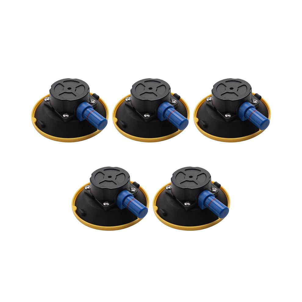 5Pcs 4.5Inch Concave Vacuum Suction Cup 114.3Mm Heavy Duty Hand Pump Suction Cup With Threaded Stud 6033393030136