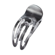 Xinwanna French Style Hair Claw Hollow U-shaped Strong Grip Women Hair Clip Curved Ponytail Holder Hair Styling Tool (Type C)