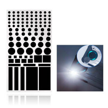 Auto LED Blackout Sticker- 50~100% Rate Stickers Dimming Light Blocking Sticker- For Electronic Household Electronic Product