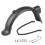 Compatible with  Electric Scooter 4 Pro Rear Wheel Mudguard 4Pro  Proof ABS Plastic Parts  Support Kit 2