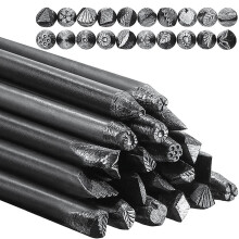 Acél viráglyukasztó készlet, 4 mm, 20 db-os ékszerbélyegző szerszám