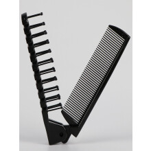 2 In 1 Portable Folding Hair Comb Head Massage Hair Comb Anti Static Hairdressing Tools for Women Professional Hair Styling Tool