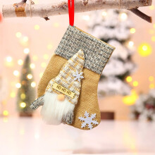 Gift Bags Gift Bags Large Size 1Pcs Linen Cartoons Christmas Socks Christmas Gift Bags Christmas Tree Fireplace Window Staircase Decorative Pendants