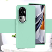 Slim Liquid Silicone Case with TripleLayer Shock Protection and Raised Edge Camera Guard for Oppo Reno10 5G
