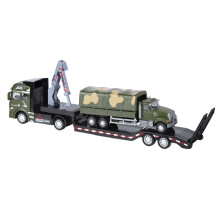 Alloy Abschleppwagen Spielzeug 33cm Rückziehanhänger Fahrzeug für Kinder ab 3 Jahren