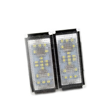 2Pcs 6500k 3528SMD LED License Plate Lights Lamps for BMW E66