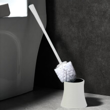 Conjunto de escova de vaso sanitário TOPRenddon para limpeza completa, cabo longo e durável para uso doméstico, coleção de decoração para casa.