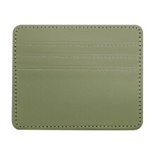 Credit Card Holder Slim Minimalist Front Id Small Compact Leather Card Holder Card Storage Bag Green