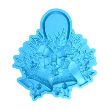 Ornáidí Múnla Roisín Eapocsa Criostail Crochta Nollag Silicone le haghaidh Déanamh Seodra Keychain Baile Cóisir