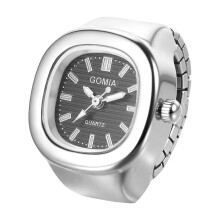 Finger Watch for Men and Women Gold Silver Stainless Steel