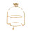 Cake Stand Arch-Shaped Multi-Layer Gold or Silver 1