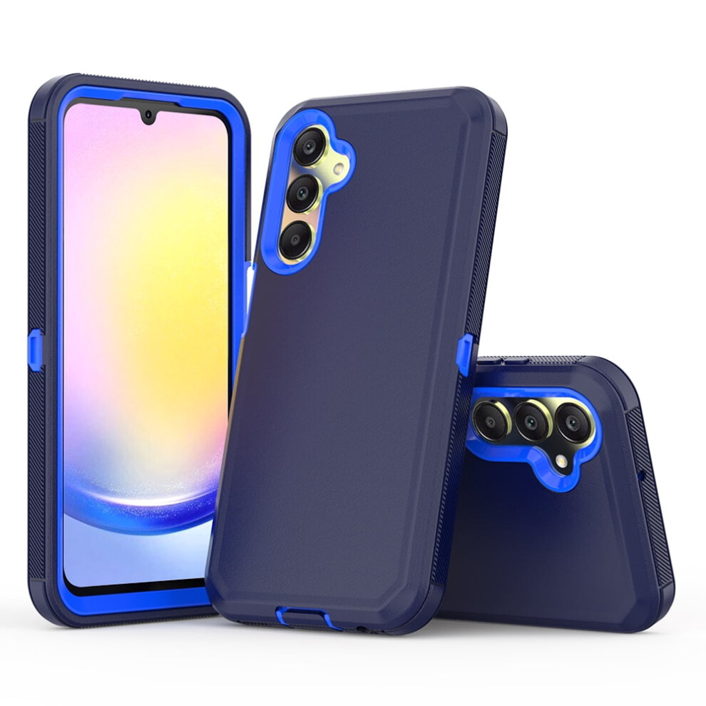 Tashhar Case For Samsung Galaxy A25 5G Â Military-Grade 3-In-1 Shockproof Armor, Rugged & Detachable Â Blue+ Dark/Blue 9028731002071