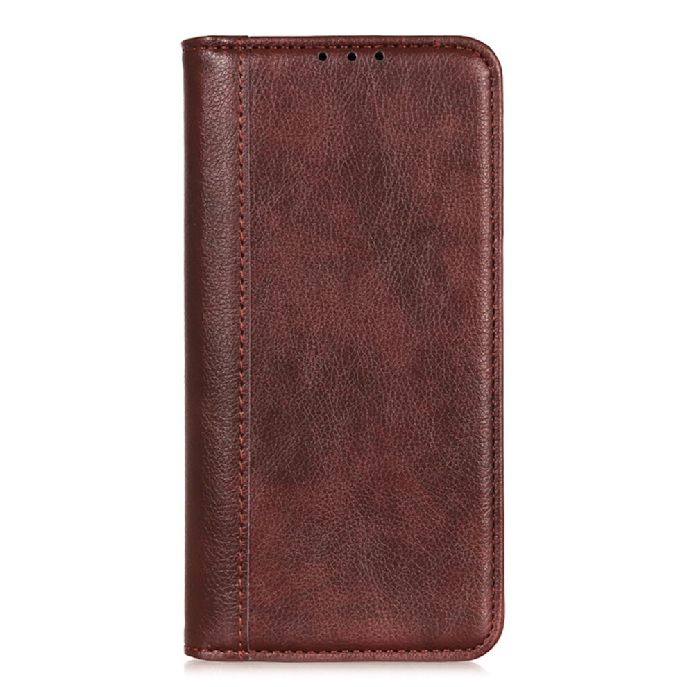 Wallet Case For Iphone 16E Pu Leather Flip Cover With Card Storage, Stand And AllâRound Protection Brown 9092120217568
