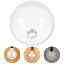 BESTONZON Transparent Glass Lamp Shade Replacement for Pendant and Ceiling Lights