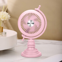 Wiederaufladbarer Mini-Tischventilator, USB-betrieben, leiser, mehrstufiger Ventilator mit einstellbarer Geschwindigkeit für Zuhause, Büro,