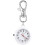 Hanging Pocket Watch Wall Clock Metal Hook Home Office 1