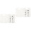 4Pcs White PP Shirt Packing Liner Board Anti-Wrinkle Clothes Folder 3