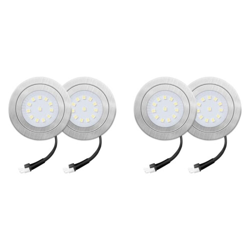 4Pack 1.5W Range Hood Light Bulbs,12VDC Kitchen Cooker Hood Light Bulbs,Kitchen Light 20W Halogen Light Bulbs 1