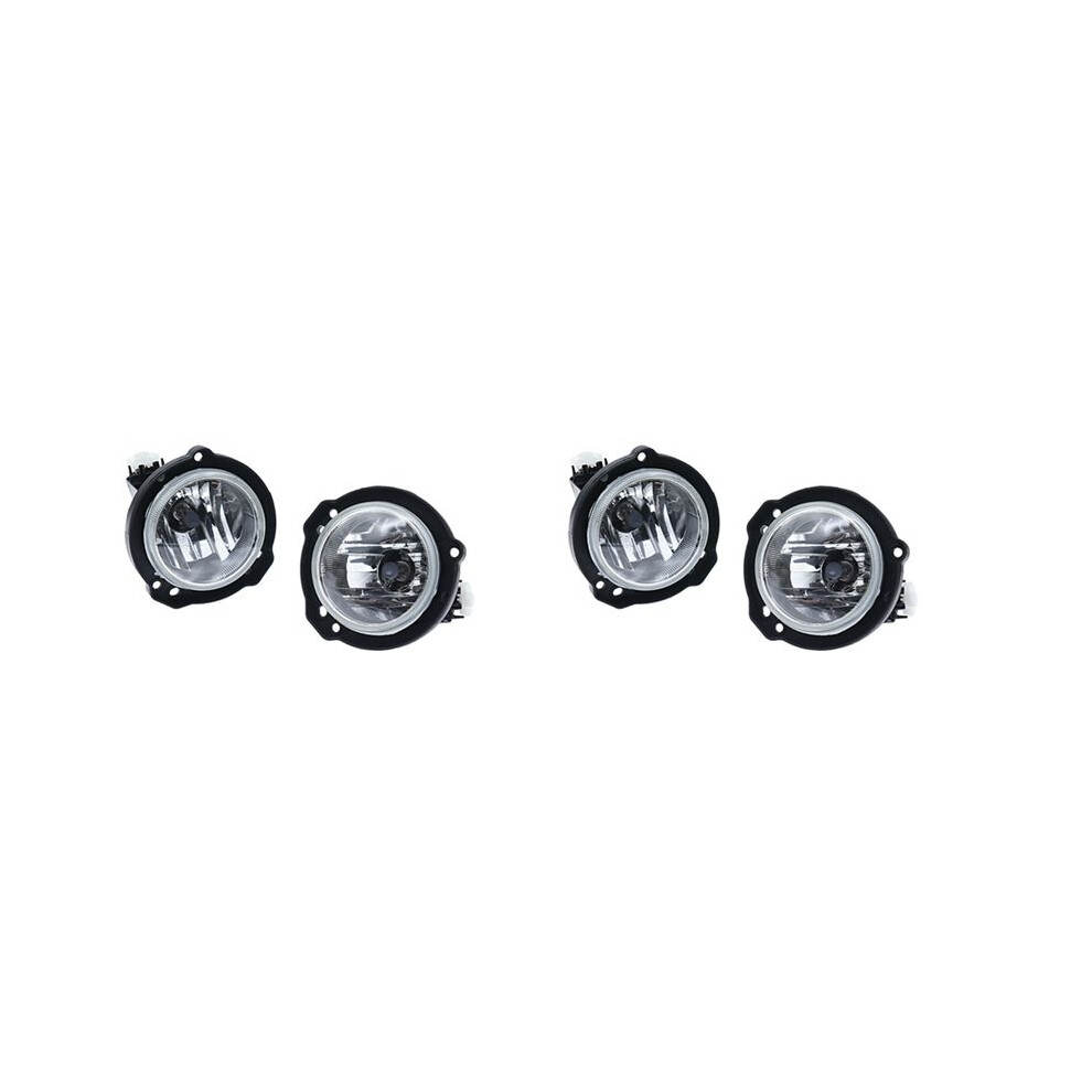 2 Pair Led Fog Front Bumper Fog Lamp Bulb Clear Lens For Avanza 2012-2019 Light 6031820755553